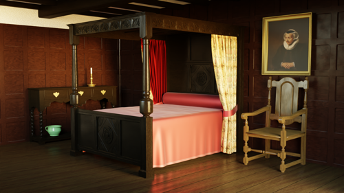 TUDOR BEDROOM - updated preview image